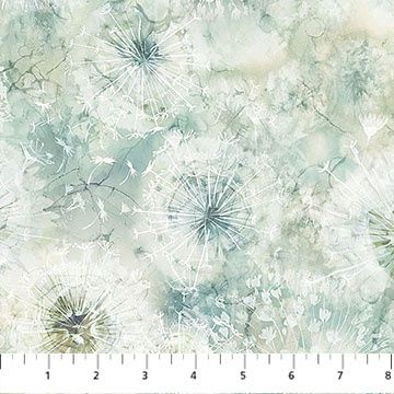 Northcott Fabrics Whisper DP28702-62 Light Teal Multi Online