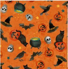 Clothworks Emerald Hollow  Y4829-36 Orange Online
