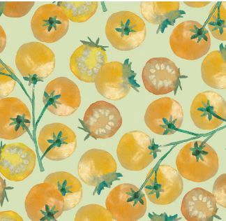 Lewis &amp; Irene Vegetable Patch BG081 Yellow Online