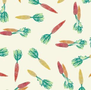 Lewis &amp; Irene Vegetable Patch  BG083 Orange Online