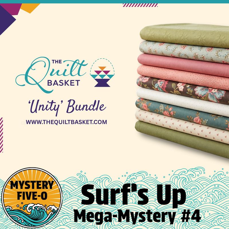 Surf's Up Collections Unity Mystery Five-0 Quilt Kit