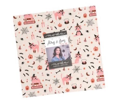 Moda Fabrics Purrs and Boos Layer Cake 39060LC