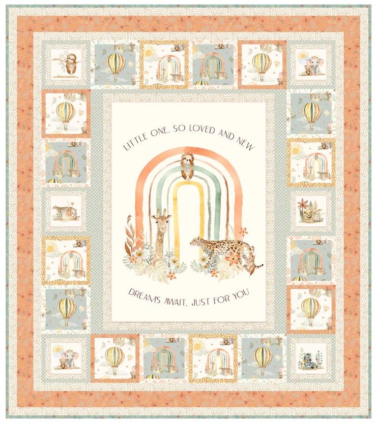 Mini Menagerie Quilt Kit