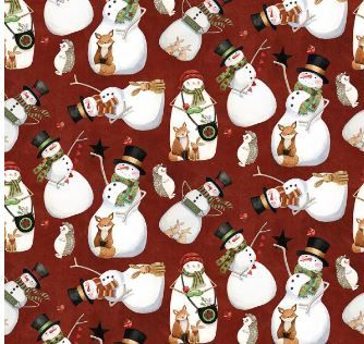 Riley Blake Designs Northern Christmas C17831 Red Online