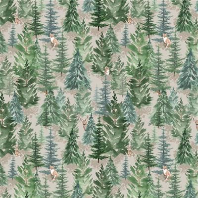 Clothworks Woodland Way Y4850-11 Light Khaki Online