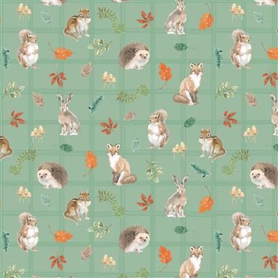Clothworks Woodland Way Y4851-112 Light Forest Online
