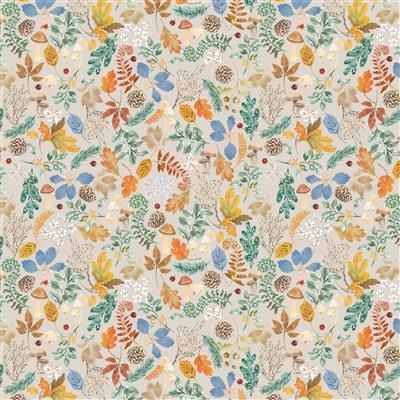 Clothworks Woodland Way Y4852-11 Light Khaki Online