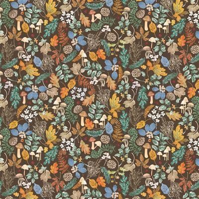 Clothworks Woodland Way Y4852-15 Brown Online