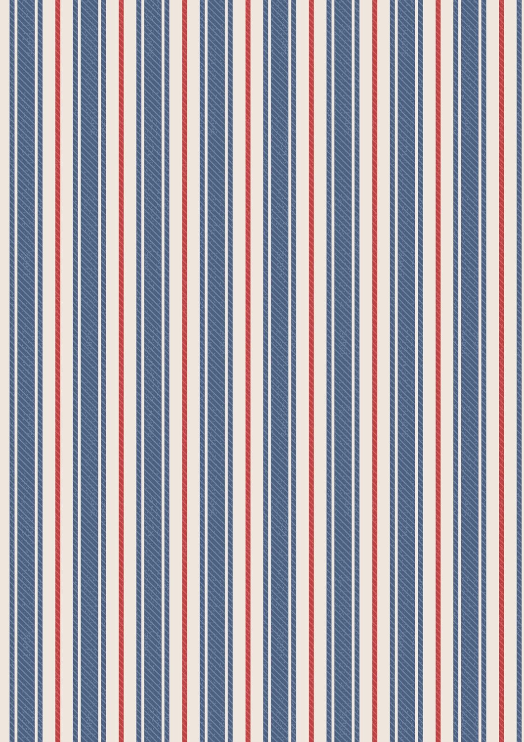 Lewis &amp; Irene Country Comforts Flannel F2C Blue and Red Online