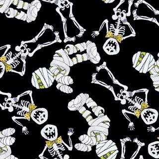 3 Wishes Fabric This is Halloween 3THISHALLOWE 24542 Black Online