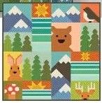 Outdoors Scenery Fabric Only Quilt Kit