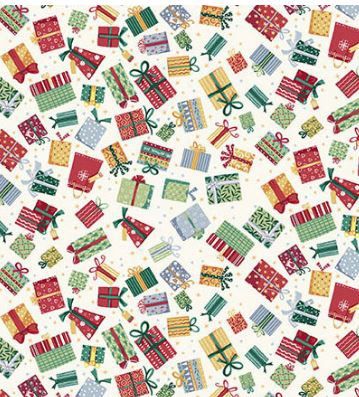 Makower UK Country Christmas MU-233-Q Cream Online
