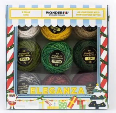 Wonderfil Eleganza Christmas Pack HP21-Deck the Halls