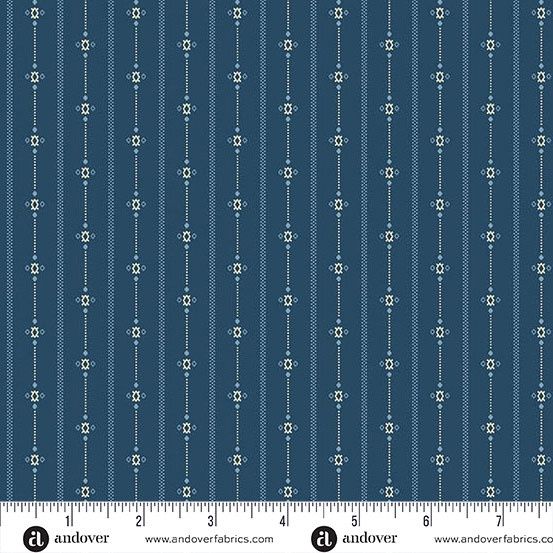 Andover Fabrics Special Delivery A-10475-B Deep Lake Online