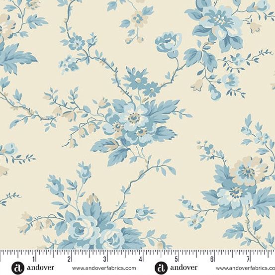 Andover Fabrics Special Delivery A-10468-BL Breeze Online