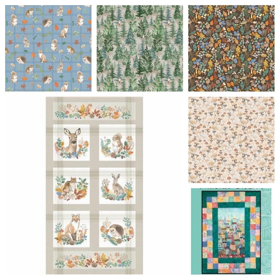 Hillside Charm Woodland Way Quilt Kit