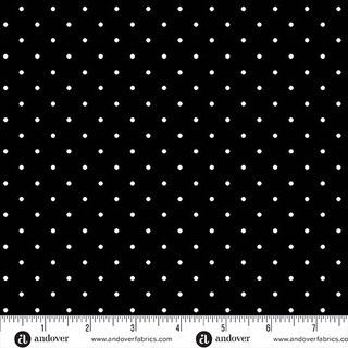 Andover Fabrics Simply Spot A-10237-K Black Online