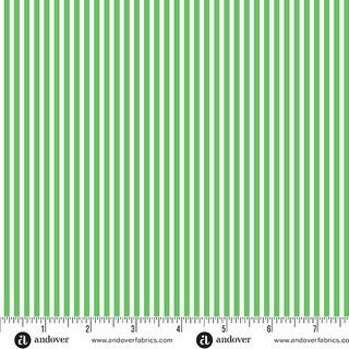 Andover Fabrics Simply Stripe A-10238-G2 Kelly Online