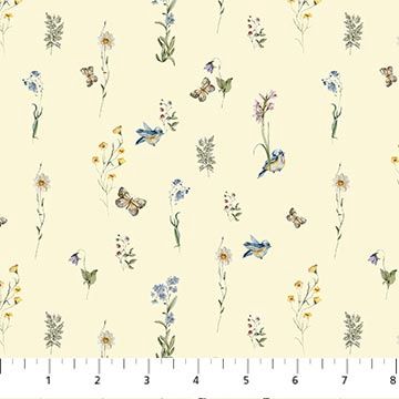 FIGO Fabrics Story Book 91336-50 Yellow Online