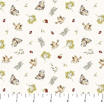 FIGO Fabrics Story Book 91337-11 Cream Online