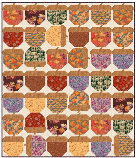 Stockpile Golden Harvest Quilt Kit