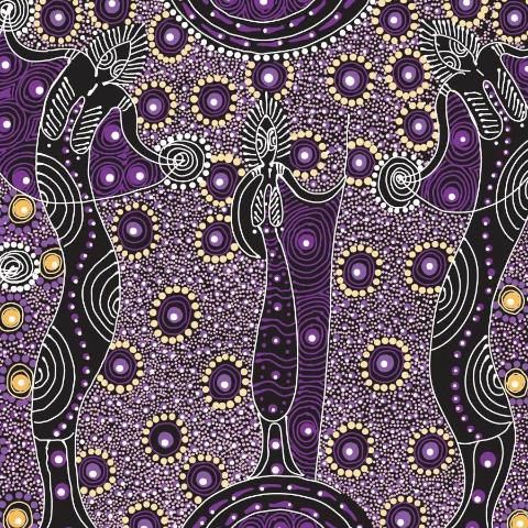 M&amp;S Textiles Dancing Spirit DSP Purple Online