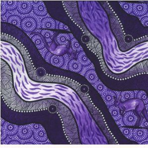 M&amp;S Textiles Kangaroo River Camp KRCBP Purple Online