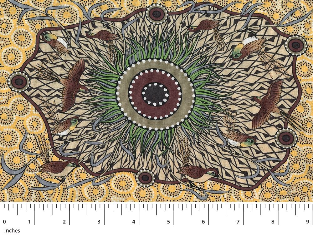 M&amp;S Textiles Yeerung by Nambooka YGY Yellow Online