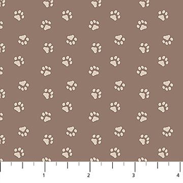 FIGO Fabrics Always By My Side 91332-36 Brown Online