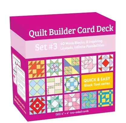 Quilt Builder Card Deck  #3 20529