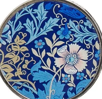 Magnetic Needle Minder Blue Floral HGC4378-01