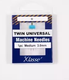 Klasse Twin Universal 3.0mm/80 1 Needle
