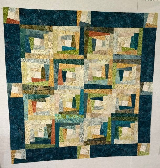 Sweet Sixteen Wonky Log Cabin Quilt Class