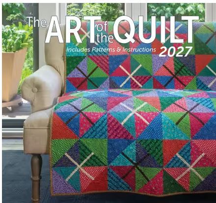 2027 The Art of the Quilt Wall Calendar WCP58855