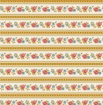 PRE-ORDER October 1 Tilda Fabrics Village Life TIL100683 Ochre Online