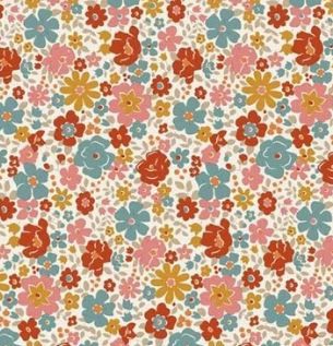 PRE-ORDER October 1 Tilda Fabrics Village Life TIL100681 Warm Cream Online