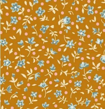 Tilda Fabrics Village Life Blenders TIL110174 Ochre Online