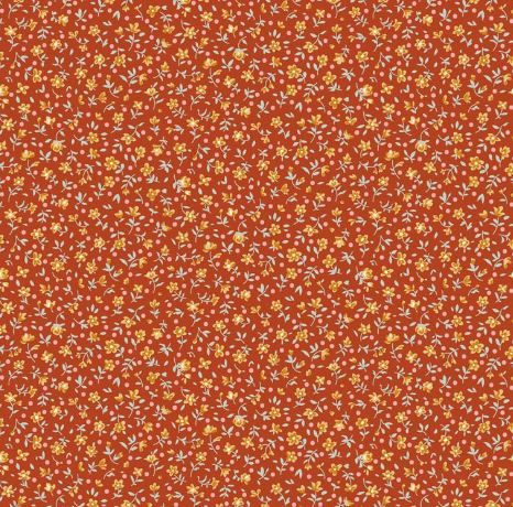PRE-ORDER October 1 Tilda Fabrics Village Life Blenders TIL110176 Rust Online