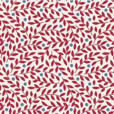 PRE-ORDER October 1 Tilda Fabrics Village Life Blenders TIL110182 Burgundy Online
