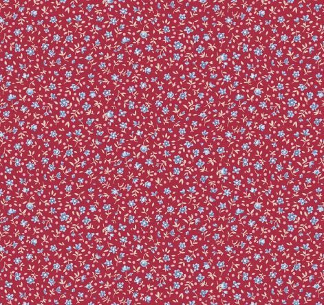 PRE-ORDER October 1 Tilda Fabrics Village Life Blenders TIL110183 Burgundy Online