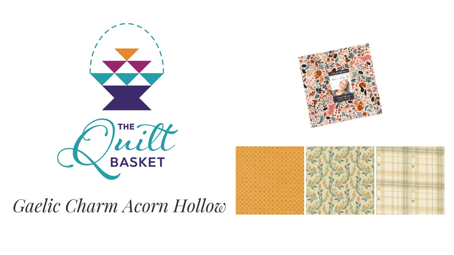 Gaelic Charm Acorn Hollow Mystery Five-0 Quilt Kit