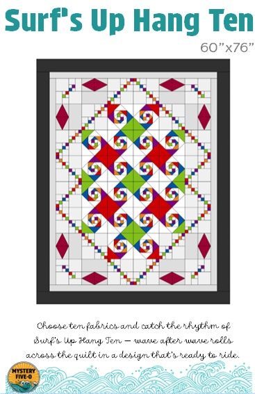 Surf's Up HANG TEN pattern download