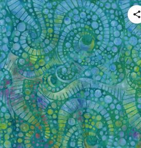 Island Batik Fossil Finesse  112523845 Green Purple Mardi Gras Online