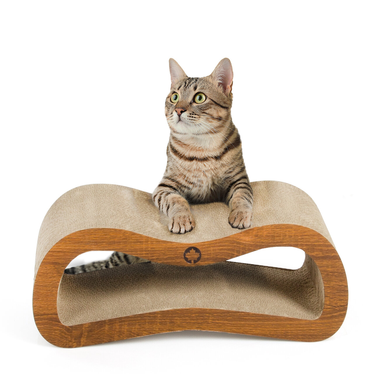 Kratzbrett Orbit SMALL · Katzenmöbel · walnuss