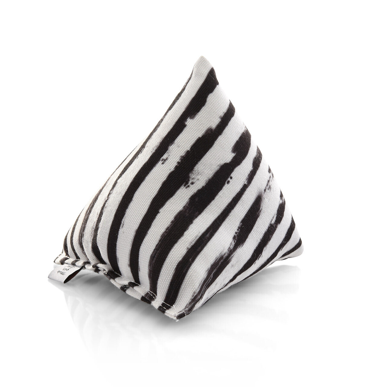Schmusekissen Pyramide XL Zebra mit Katzenminze