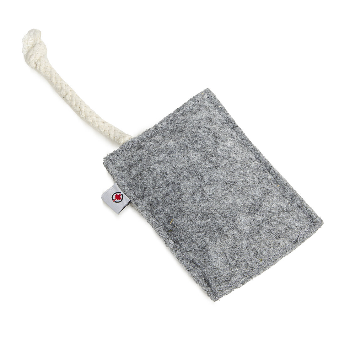 Filz-Spielkissen Felty · hellgrau · 5g Baldrian