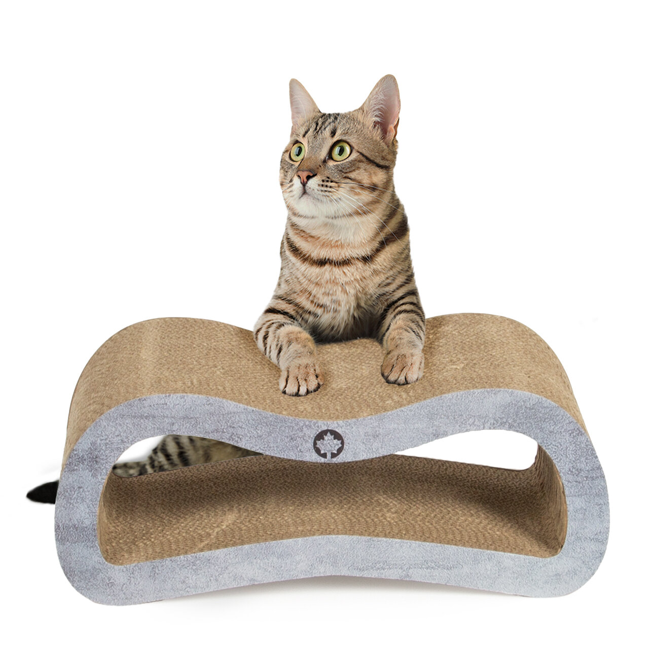 Kratzbrett Orbit SMALL · Katzenmöbel · betonoptik