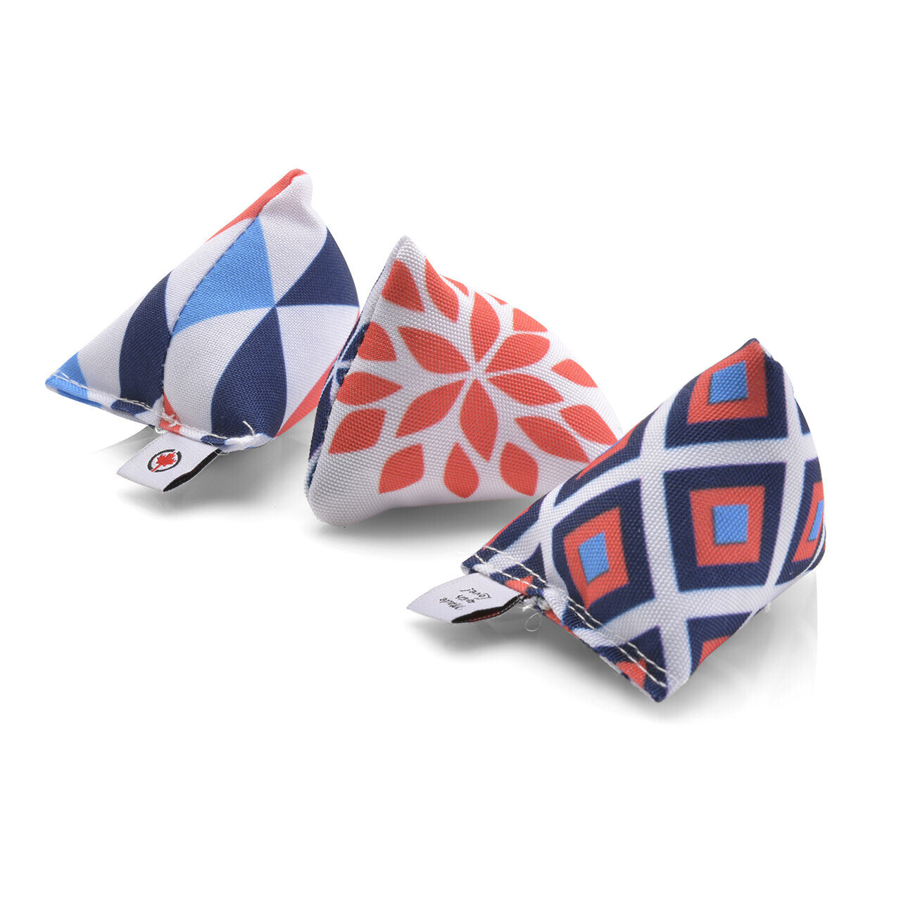 3er Set Mini-Pyramiden Nordic Top mit Katzenminze