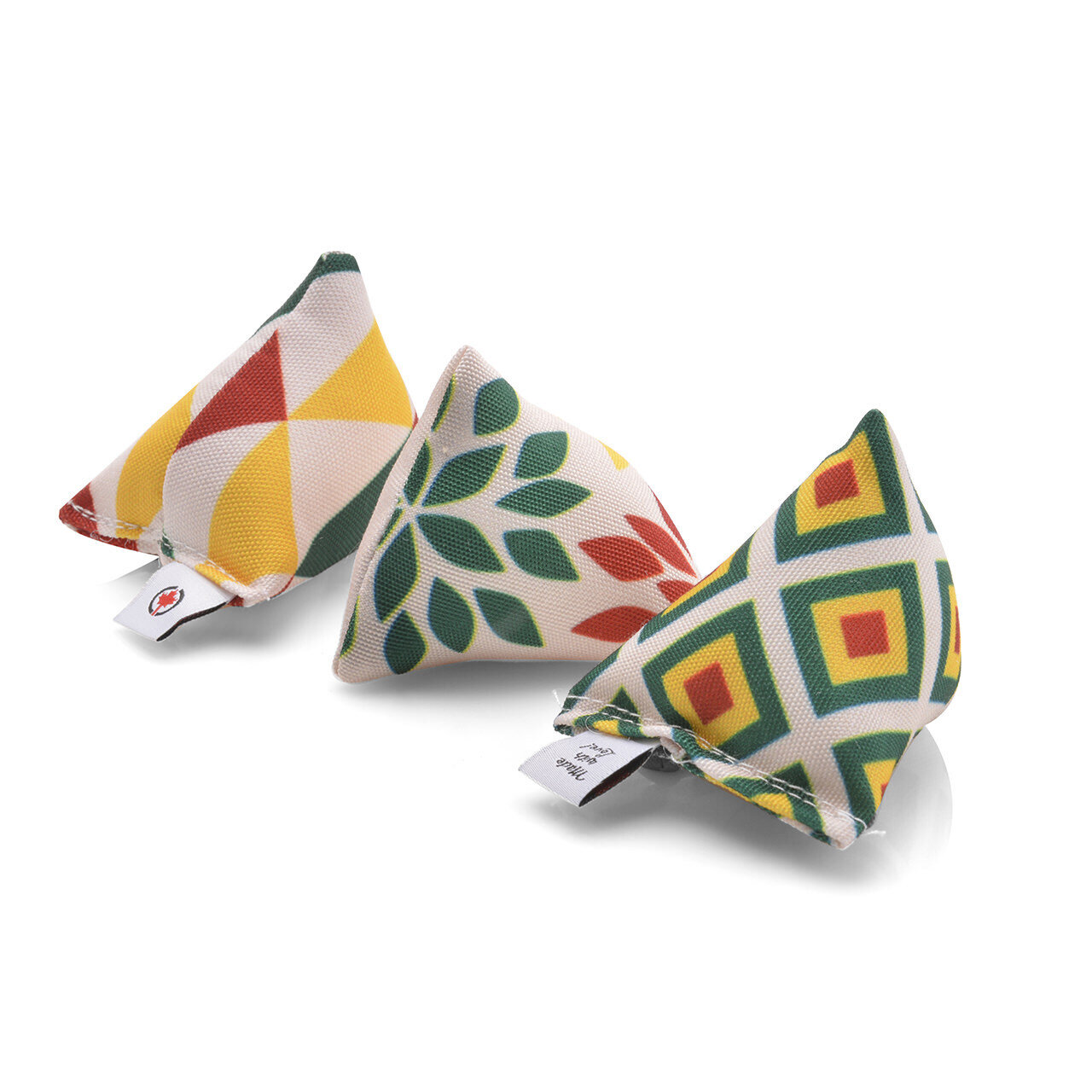 3er Set Mini-Pyramiden Reggae Top mit Katzenminze