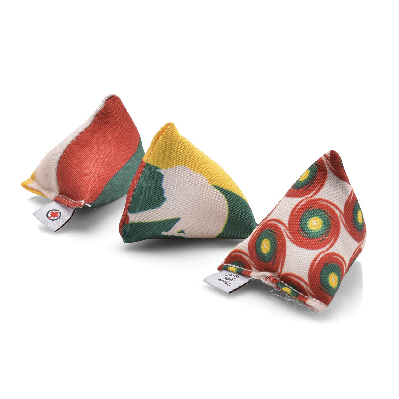 3er Set Mini-Pyramiden Reggae Line mit Katzenminze